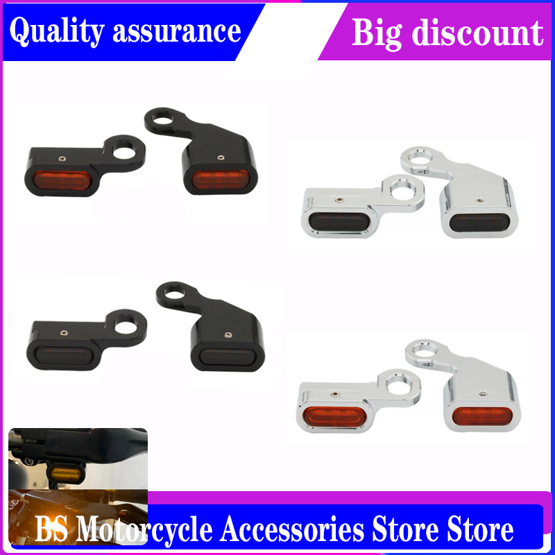 Touch Dimmer Lamp - ไฟเลี้ยว LED สำหรับแฮนด์มอเตอร์ไซค์ Harley Sportster S