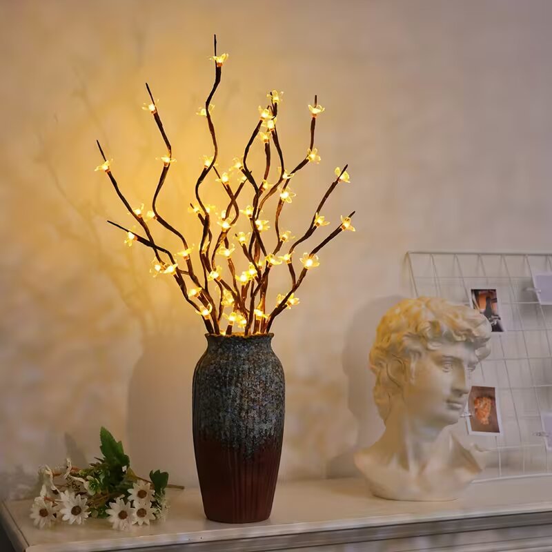 Lighting Decoration Outdoor - ไฟต้นซากุระ 20 LED 1/2 ชิ้น สำหรับตกแต่งบ้านทั้งภายในและภายนอกอาคาร