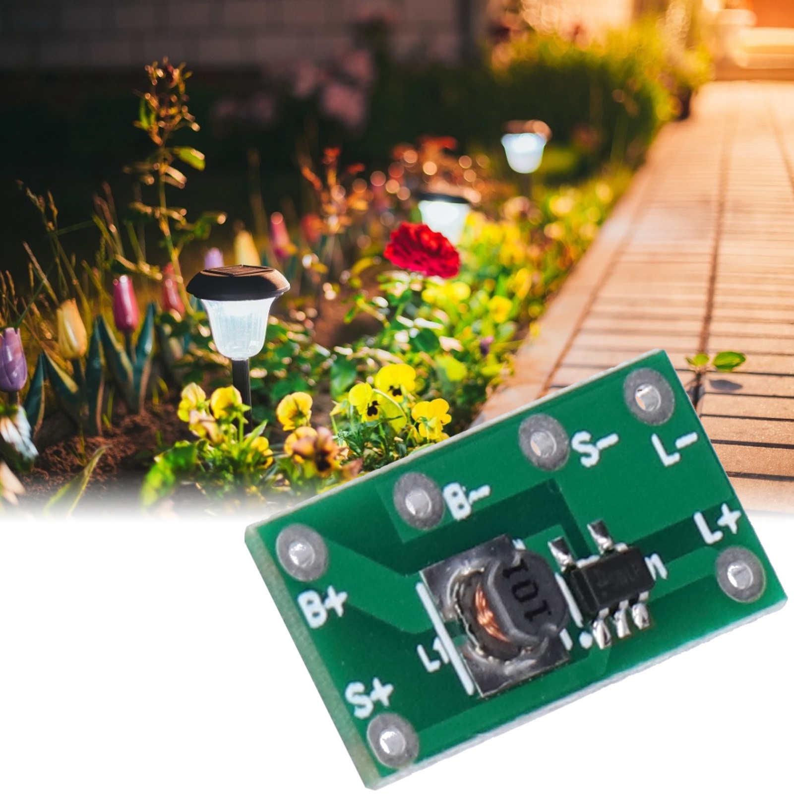 Touch Dimmer Lamp - แผงวงจรโคมไฟพลังงานแสงอาทิตย์10ชิ้นโมดูลบอร์ดเครื่องควบคุมการชาร์จพลังงานแสงอาทิตย์สำหรับโคมไฟถนน