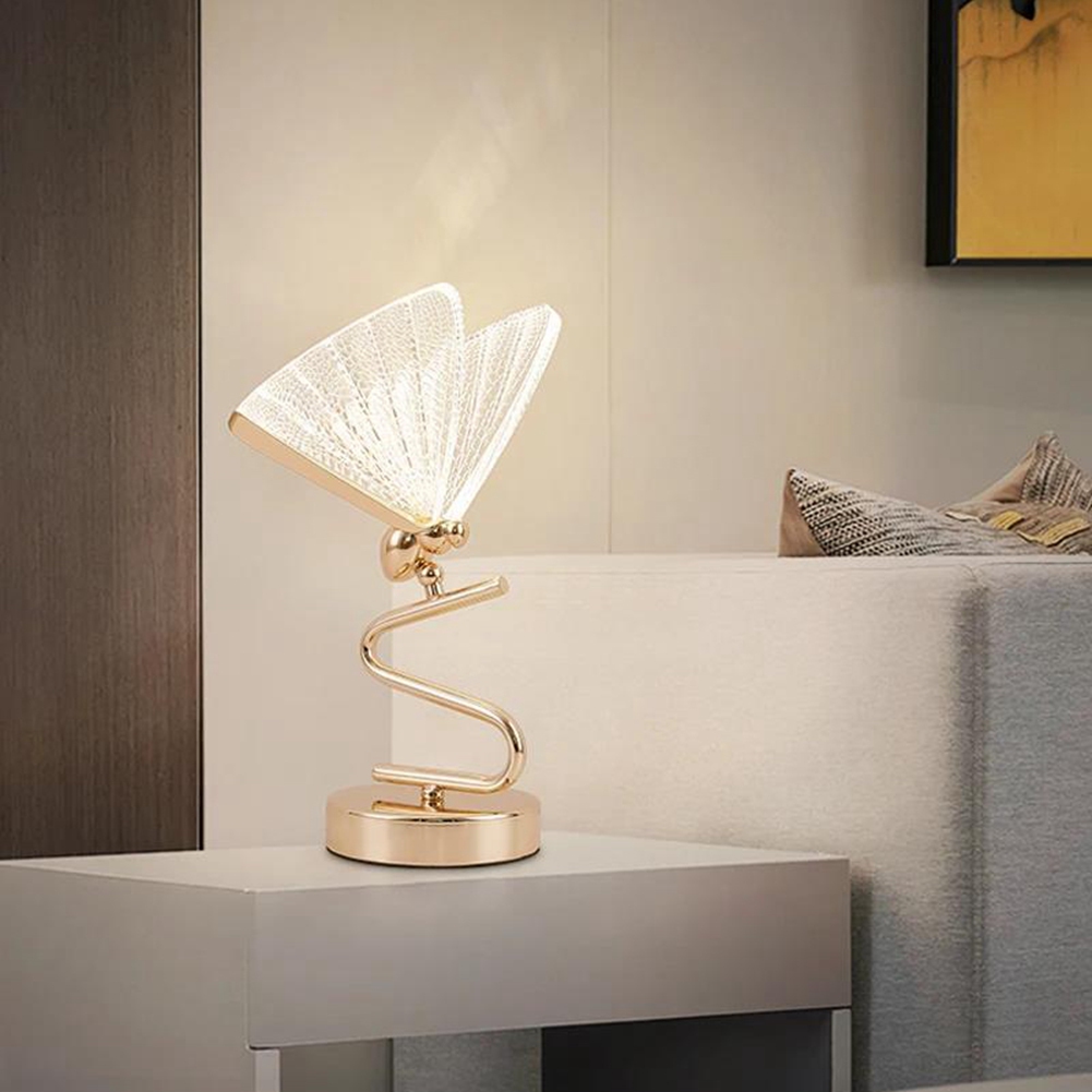 Room Lighting Bedroom Decor - 【~ รุ่นใหม่ FDDT】โคมไฟตกแต่งลายผีเสื้อ โคมไฟตั้งโต๊ะ LED 6W