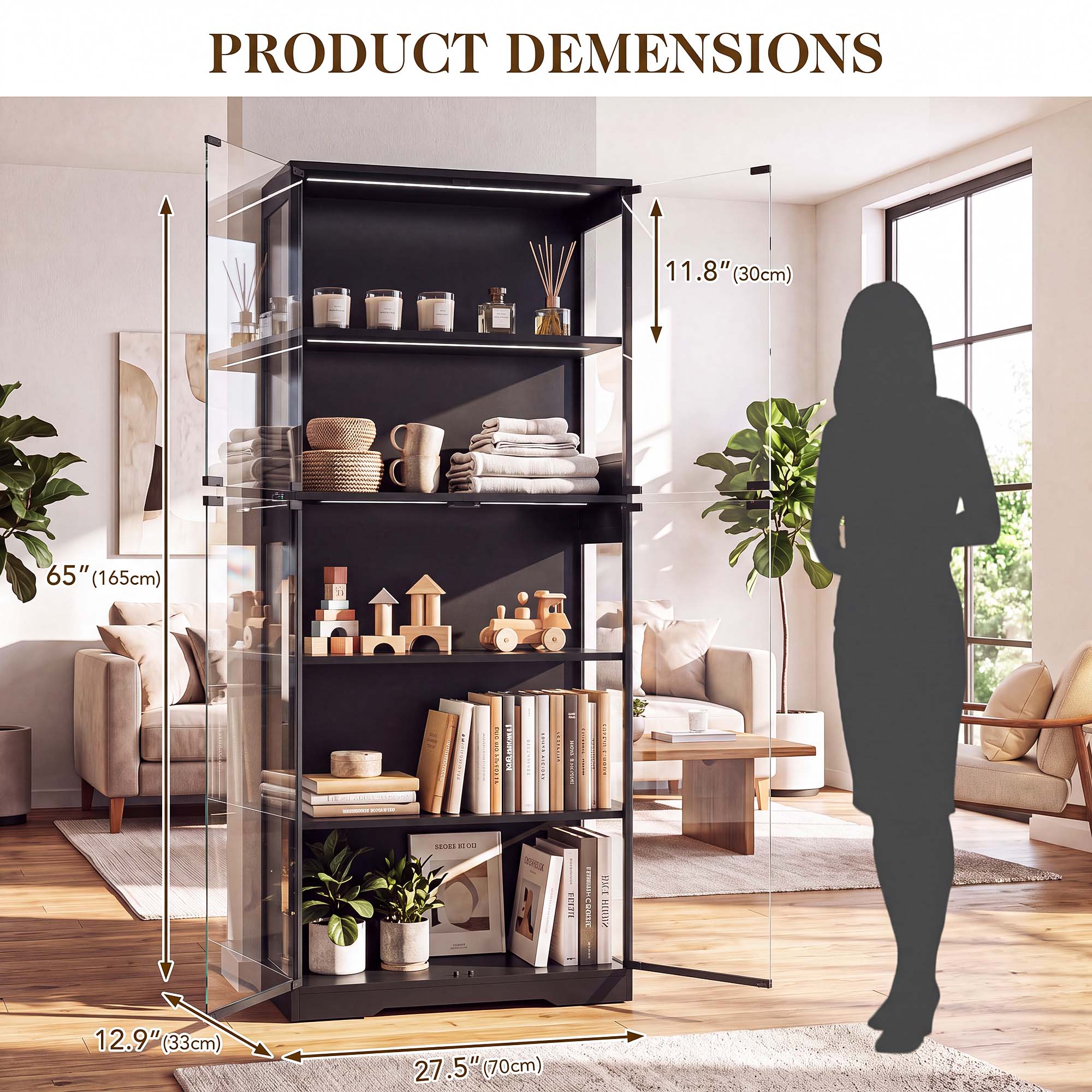 ตู้โชว์ 5 ชั้น TCGBKAF พร้อมปร - Furniture Lighting & Decor Magazine บทวิจารณ์และราคา