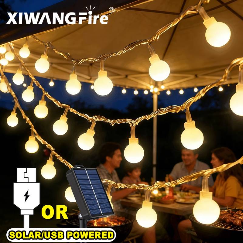 ไฟประดับโซลาร์เซลล์/USB/แบตเตอ - Garden Lighting Decor บทวิจารณ์และราคา