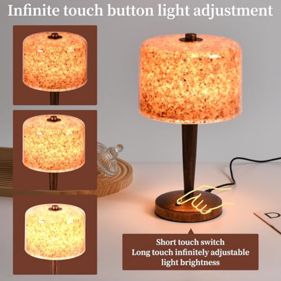 โคมไฟเกลือหิมาลัย พร้อมระบบควบ - Himalayan Salt Lamp บทวิจารณ์และราคา