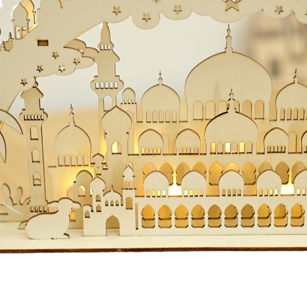 โคมไฟพระจันทร์และสะพาน LED ไม้ - Lighting Decor Woodbridge บทวิจารณ์และราคา
