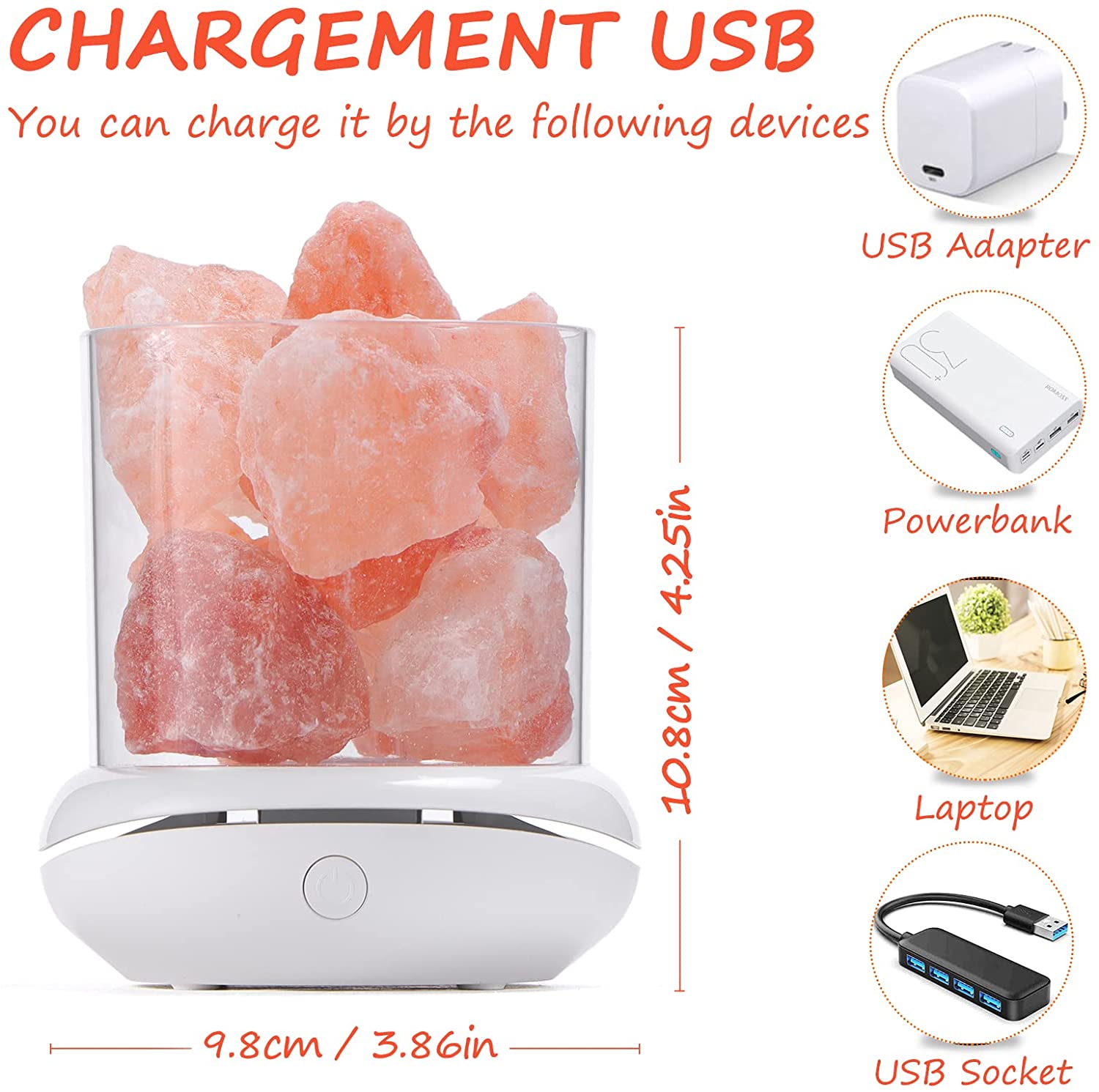 โคมไฟอโรมา โคมไฟเกลือหิมาลัยธร - Himalayan Salt Lamp บทวิจารณ์และราคา