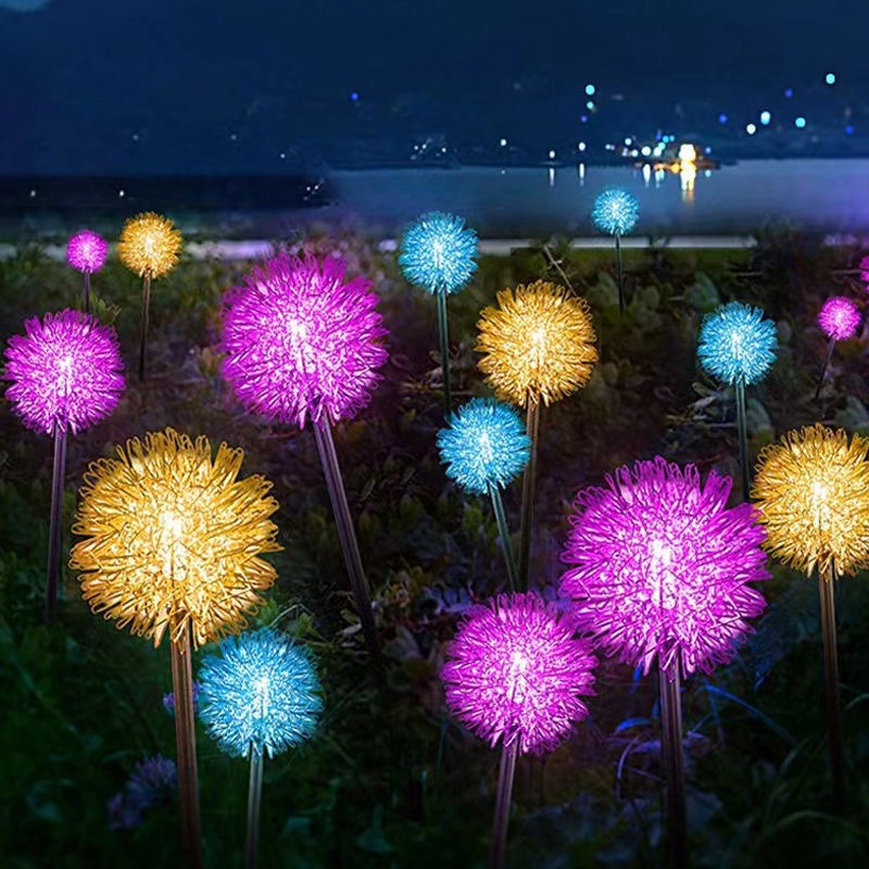 ไฟบอลโซลาร์แดนดิไลออน 10 ชิ้น, - Garden Lighting Decor บทวิจารณ์และราคา