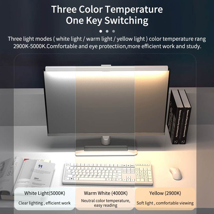 โคมไฟ LED สำหรับหน้าจอคอมพิวเต - Touch Dimmer Lamp บทวิจารณ์และราคา