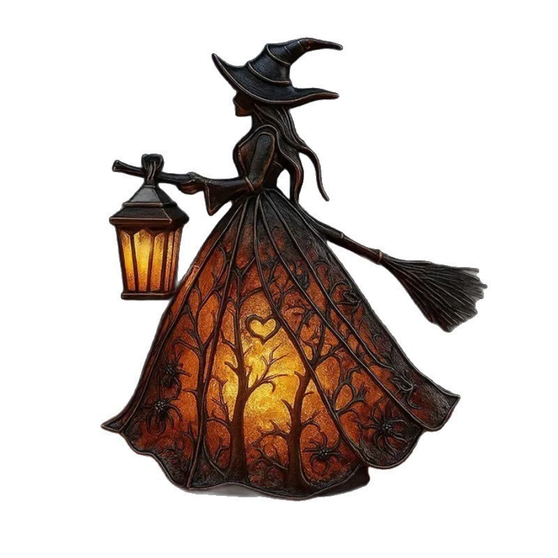 โคมไฟตั้งโต๊ะเรซินรูปแม่มดพร้อ - Lighting Table Decor บทวิจารณ์และราคา