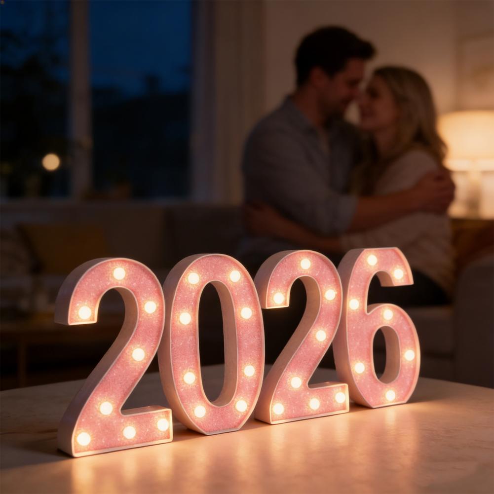 ตัวเลขไฟ LED ขนาดใหญ่ ปี 2026  - Light Up Letters Marquee บทวิจารณ์และราคา