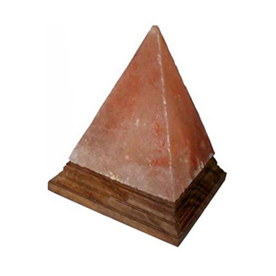 โคมไฟเกลือหิมาลัยแท้ รูปทรงปิร - Himalayan Salt Lamp บทวิจารณ์และราคา