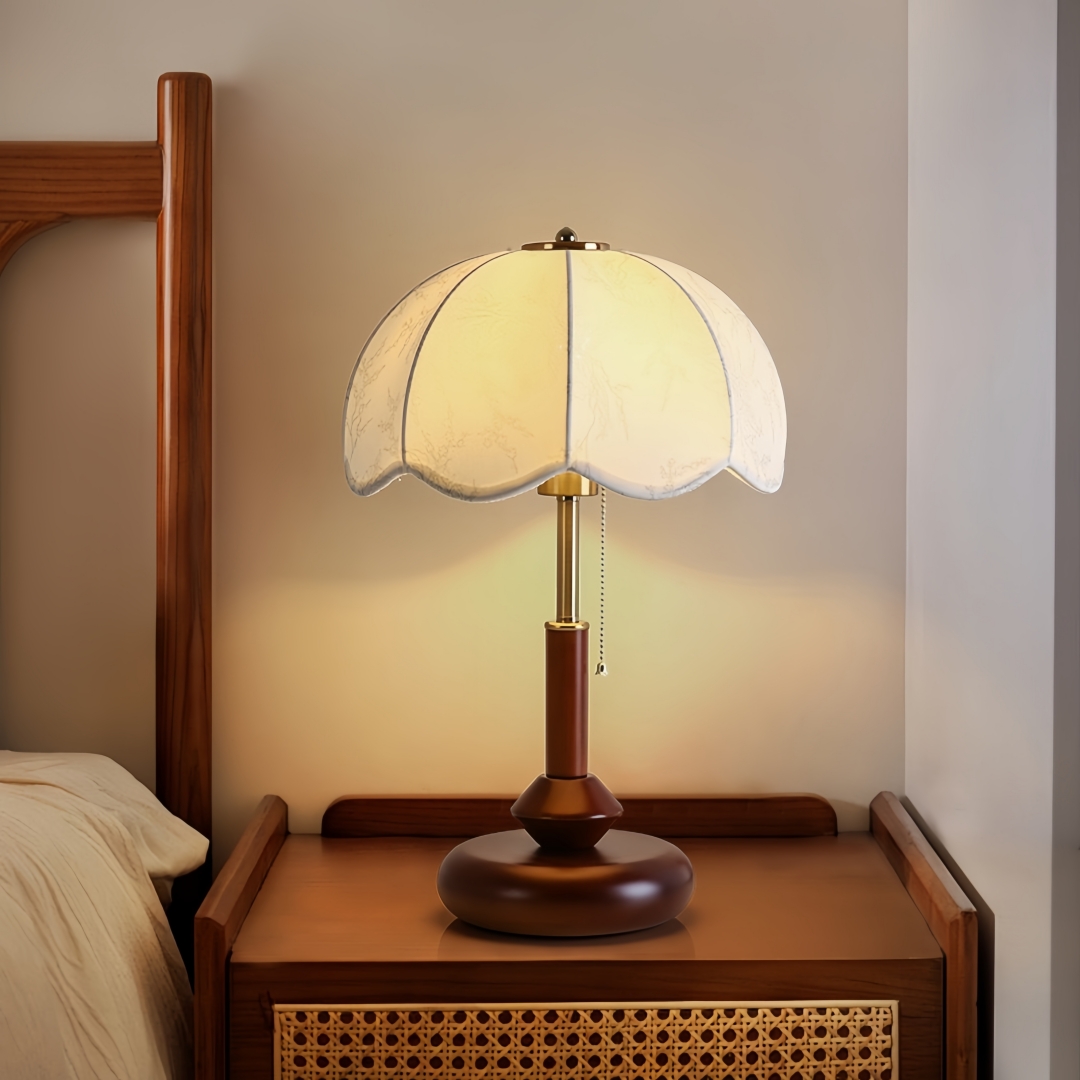 โคมไฟตั้งโต๊ะทรงโดมแบบวินเทจ ส - Room Lighting Bedroom Decor บทวิจารณ์และราคา
