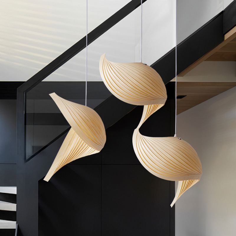 โคมไฟ LED ไม้สไตล์ญี่ปุ่น ดีไซ - Japanese Lighting Decor บทวิจารณ์และราคา