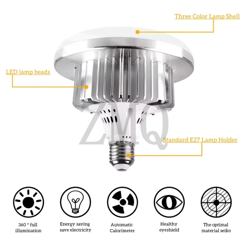 หลอดไฟ E27 85W 155W 3200K-5500 - Touch Dimmer Lamp บทวิจารณ์และราคา
