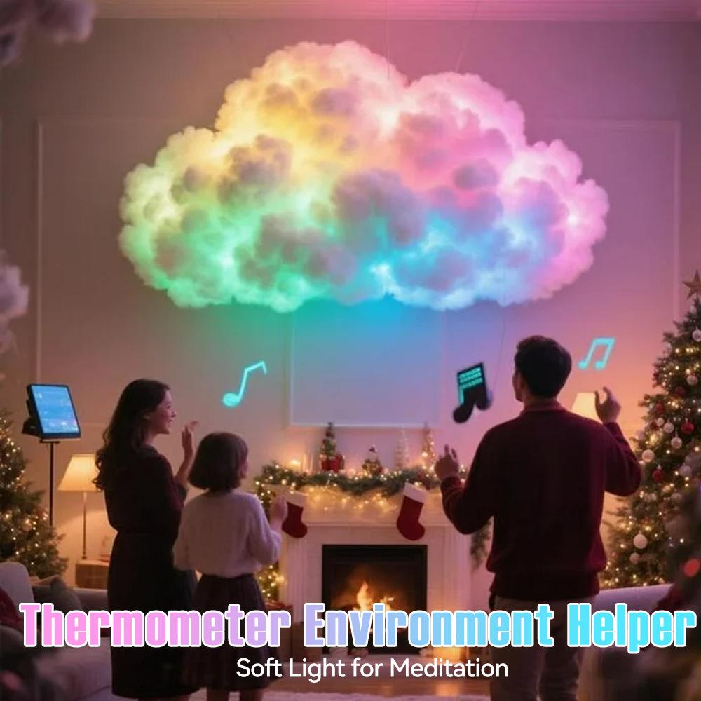โคมไฟ LED รูปเมฆสายฟ้า 3D โคมไ - Ambient Lighting Decor For Room บทวิจารณ์และราคา