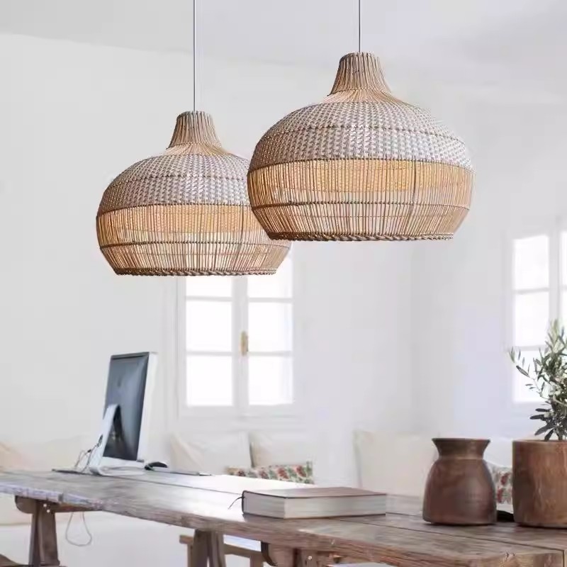 โคมไฟหวายสไตล์วาบิซาบิแบบญี่ปุ - Japanese Lighting Decor บทวิจารณ์และราคา