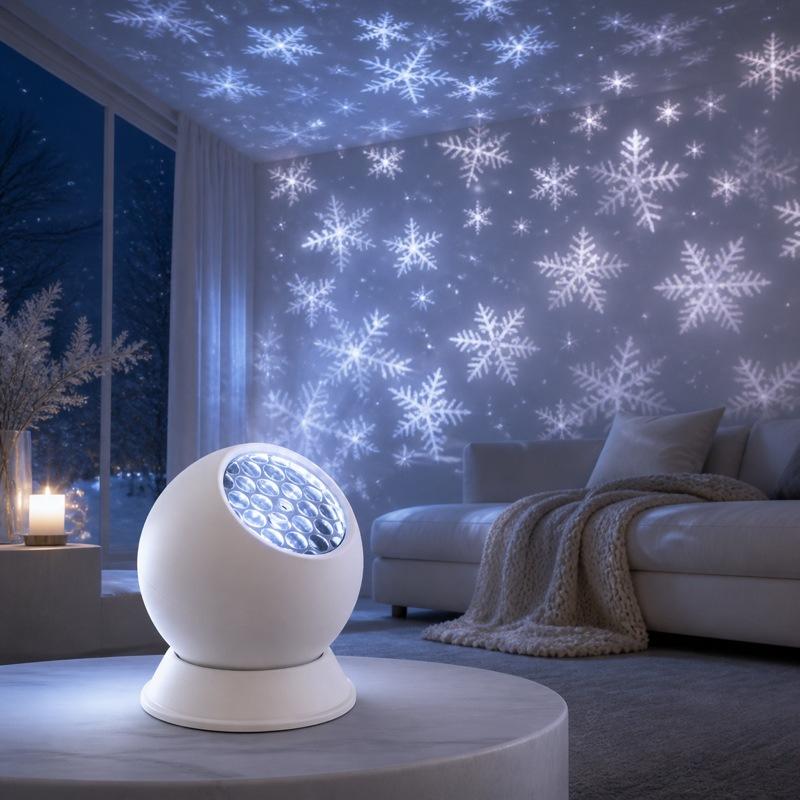 360 °   ไฟฉายโปรเจคเตอร์ลายเกล - Lighting Decoration Outdoor บทวิจารณ์และราคา