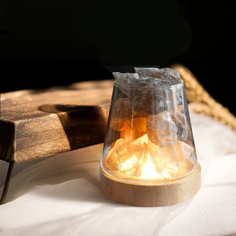 D2 ธรรมชาติแปลกเกลือหิมาลัยตาร - Himalayan Salt Lamp บทวิจารณ์และราคา