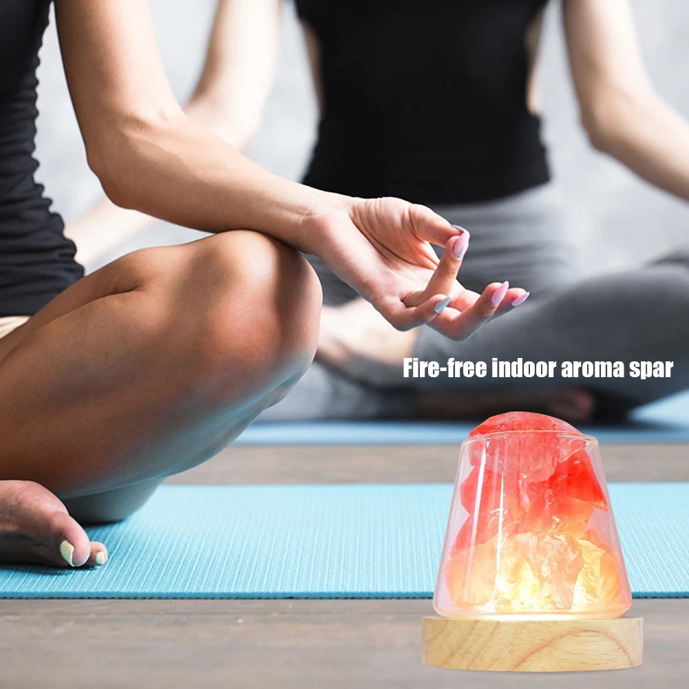 D2 ธรรมชาติแปลกเกลือหิมาลัยตาร - Himalayan Salt Lamp บทวิจารณ์และราคา