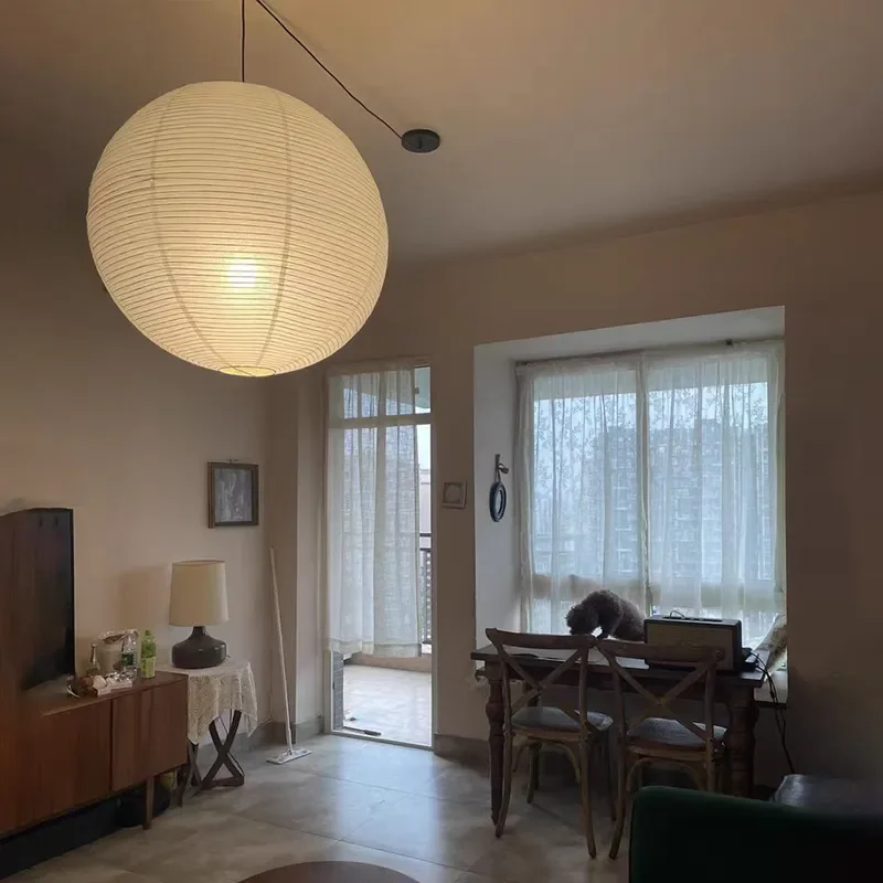 โคมไฟระย้าทรงกลมสไตล์เซนญี่ปุ่ - Japanese Lighting Decor บทวิจารณ์และราคา