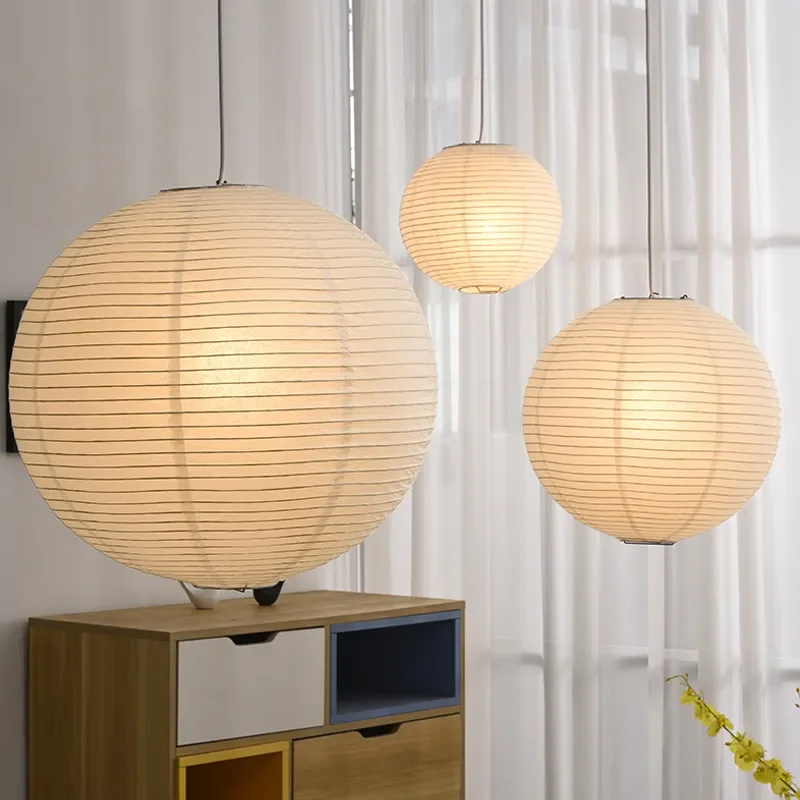 โคมไฟระย้าทรงกลมสไตล์เซนญี่ปุ่ - Japanese Lighting Decor บทวิจารณ์และราคา