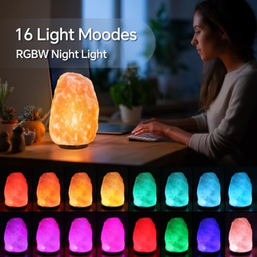 โคมไฟเกลือหิมาลัย - ขนาด 9-11  - Himalayan Salt Lamp บทวิจารณ์และราคา