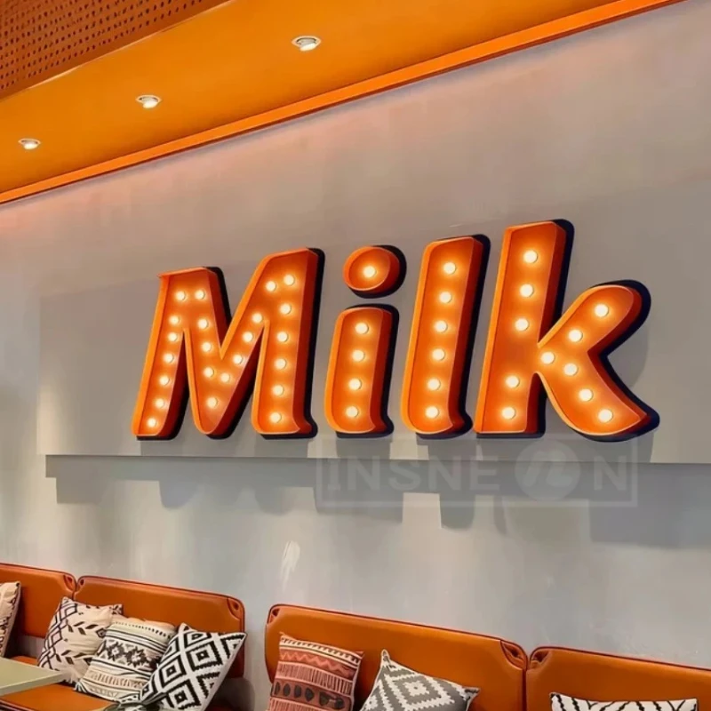 ป้ายไฟโลหะตัวอักษรแบบกำหนดเอง  - Light Up Letters Marquee บทวิจารณ์และราคา