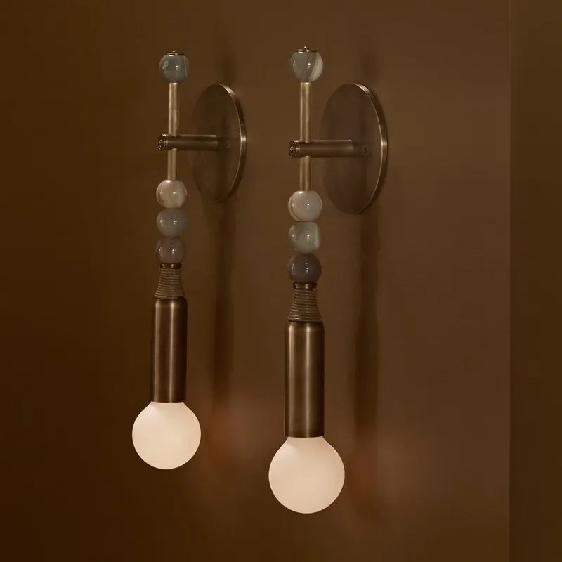 โคมไฟติดผนังสไตล์นอร์ดิกวินเทจ - Room Lighting Bedroom Decor บทวิจารณ์และราคา