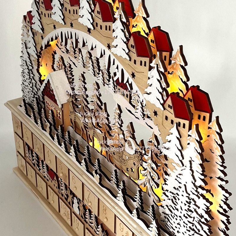 ของตกแต่งคริสต์มาส ชุดนับถอยหล - Lighting Decor Woodbridge บทวิจารณ์และราคา