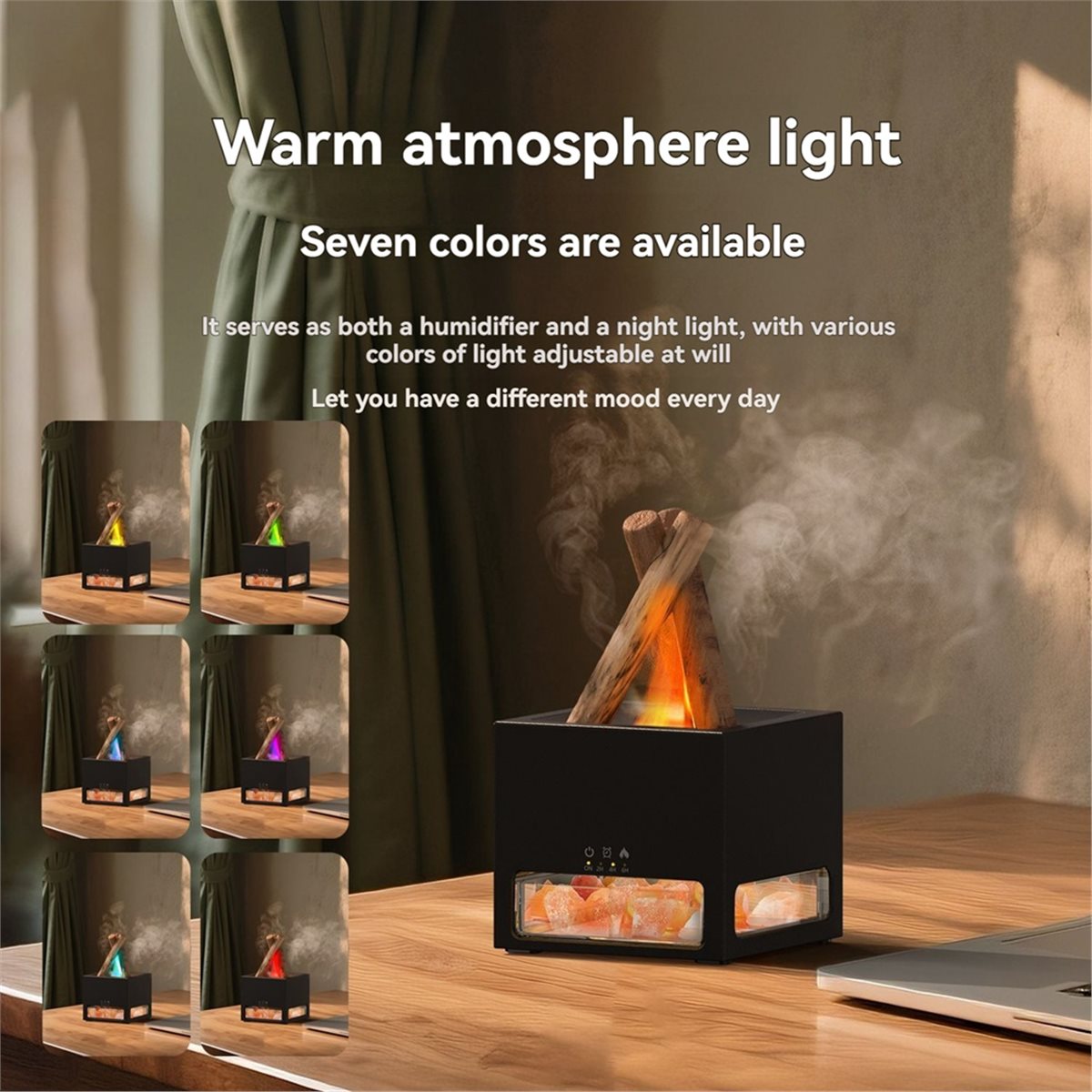AA14 2-in-1 โคมไฟเกลือหิมาลัยแ - Himalayan Salt Lamp บทวิจารณ์และราคา