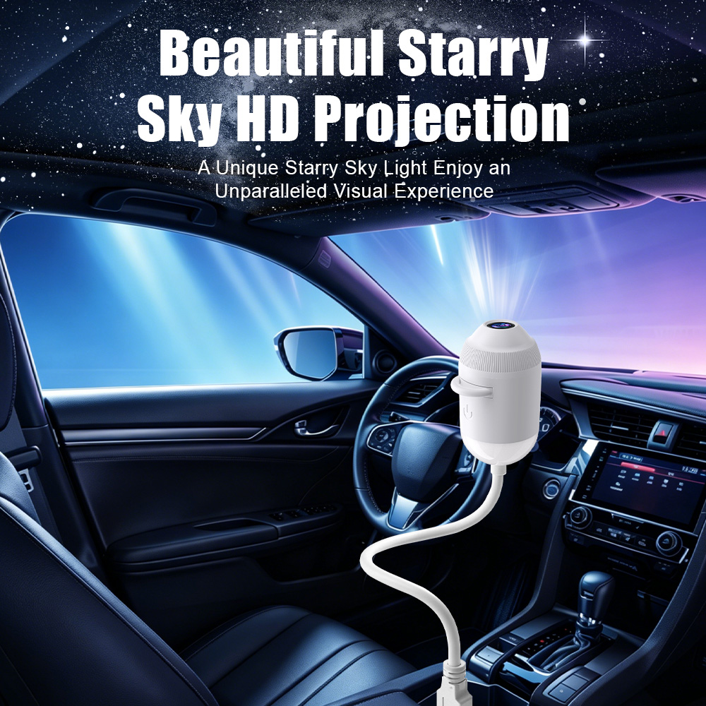โปรเจคเตอร์แสงดาว USB สำหรับตก - Ambient Lighting Decor For Room บทวิจารณ์และราคา
