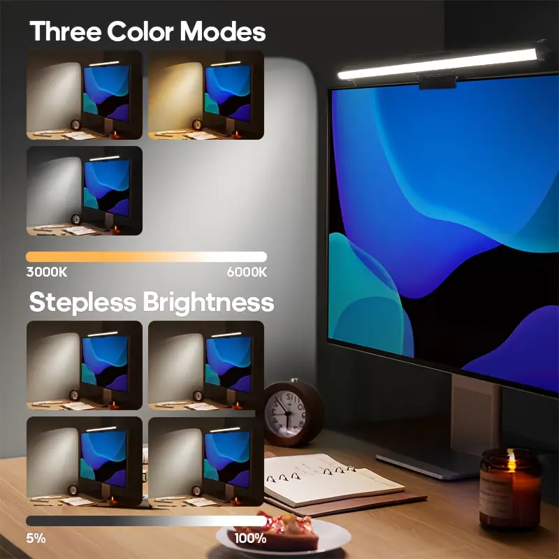 ไฟ LED สำหรับจอคอมพิวเตอร์ โคม - Touch Dimmer Lamp บทวิจารณ์และราคา