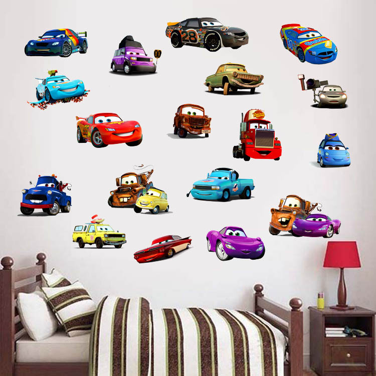 รถยนต์ 3 ภาพยนตร์สติ๊กเกอร์ติด - Lighting Mcqueen Decor บทวิจารณ์และราคา