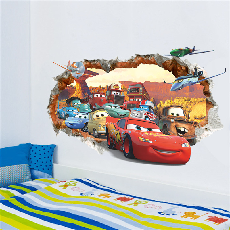 รถยนต์ 3 ภาพยนตร์สติ๊กเกอร์ติด - Lighting Mcqueen Decor บทวิจารณ์และราคา