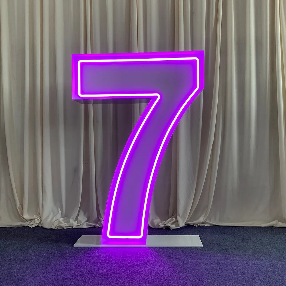 ไฟนีออน LED RGB ตัวอักษรขนาดให - Light Up Letters Marquee บทวิจารณ์และราคา