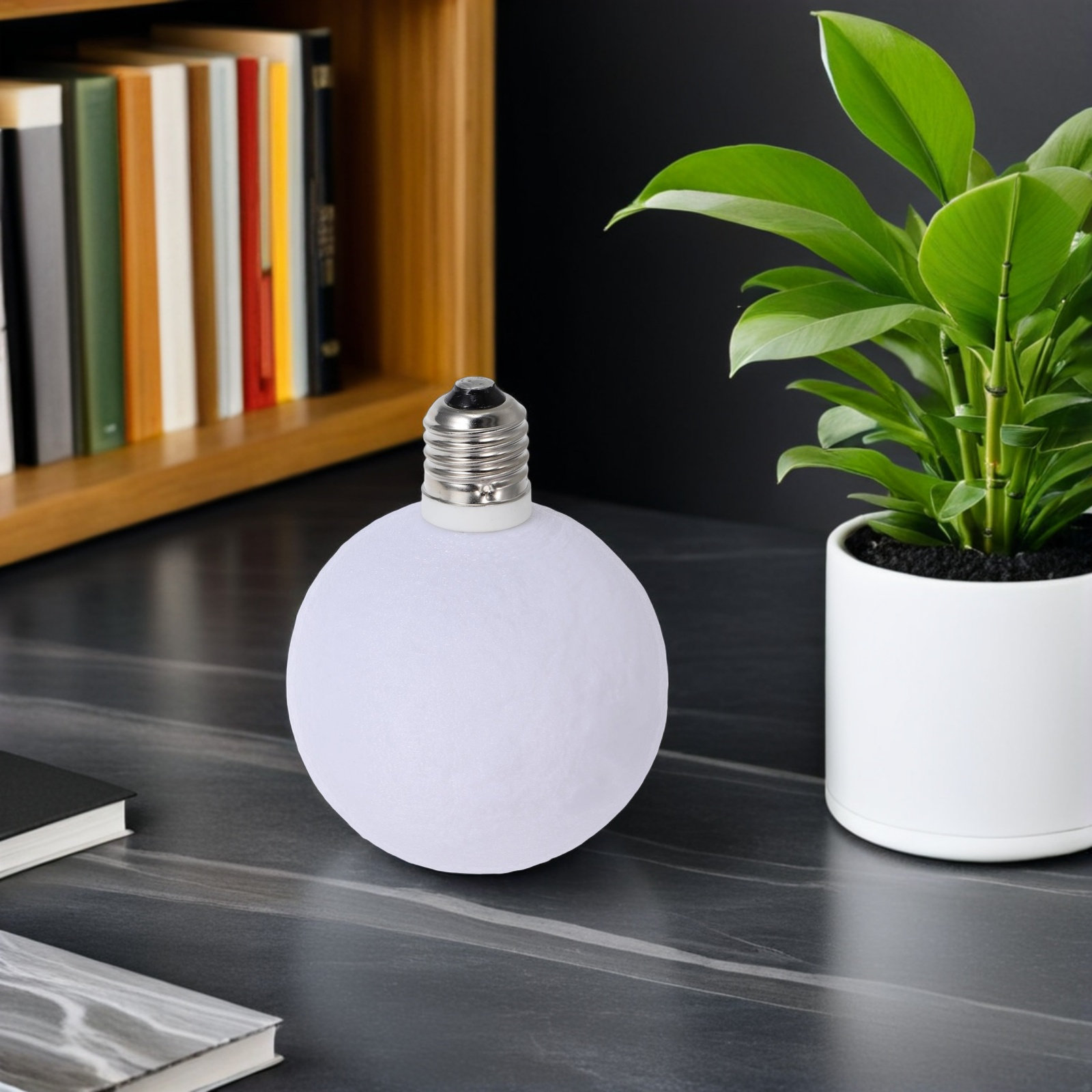 โคมไฟทรงพระจันทร์สมัยใหม่ พิมพ - Room Lighting Bedroom Decor บทวิจารณ์และราคา